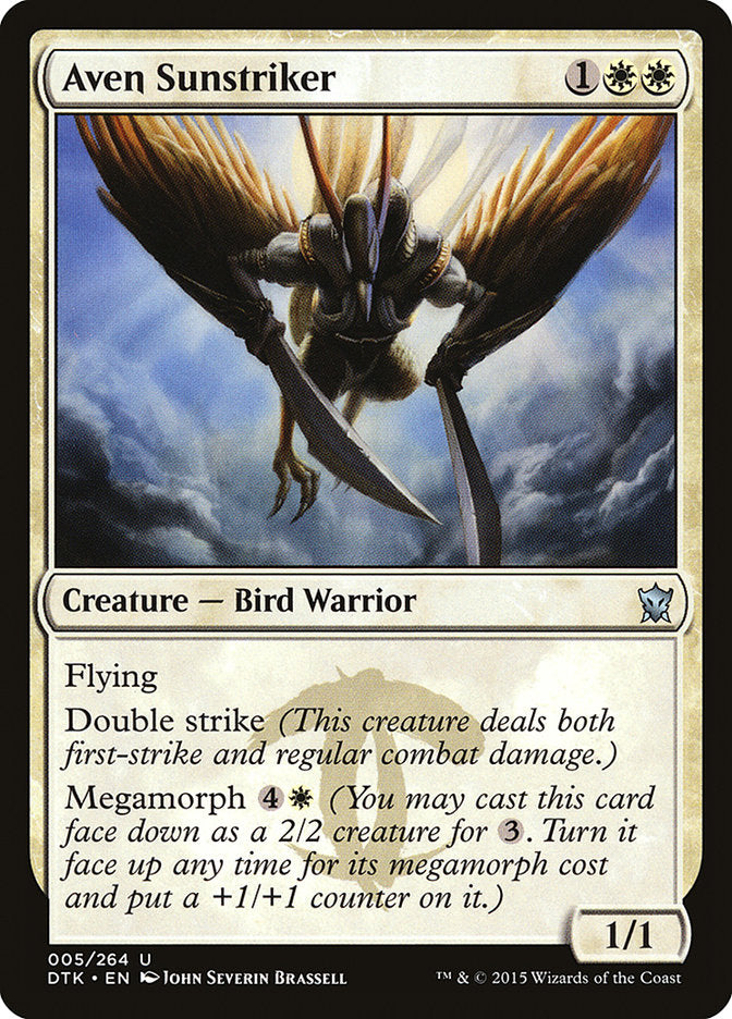 Aven Sunstriker [Dragons of Tarkir] | Card Citadel