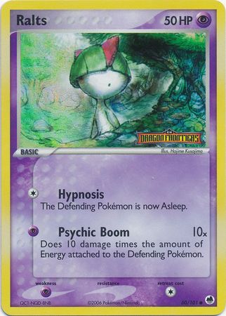 Ralts (60/101) (Stamped) [EX: Dragon Frontiers] | Card Citadel