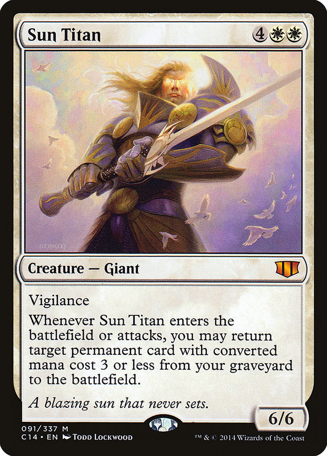 Sun Titan [Commander 2014] | Card Citadel