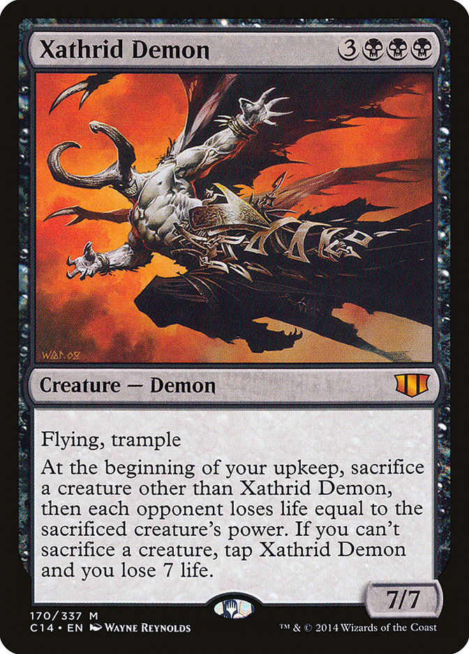 Xathrid Demon [Commander 2014] | Card Citadel