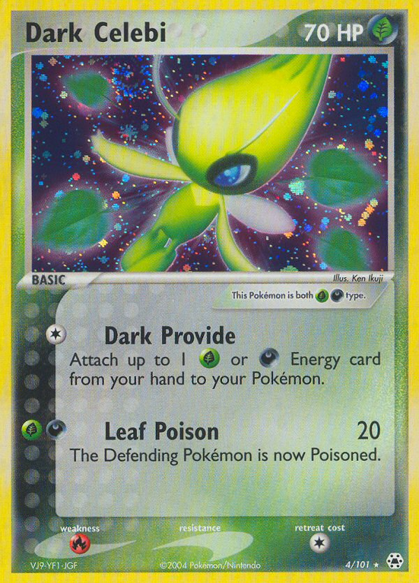 Dark Celebi (4/101) [EX: Hidden Legends] | Card Citadel