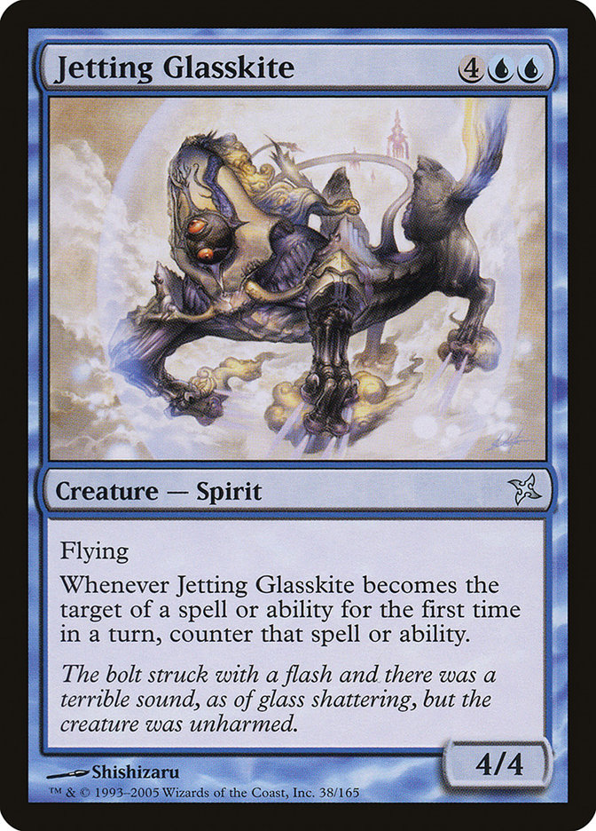 Jetting Glasskite [Betrayers of Kamigawa] | Card Citadel