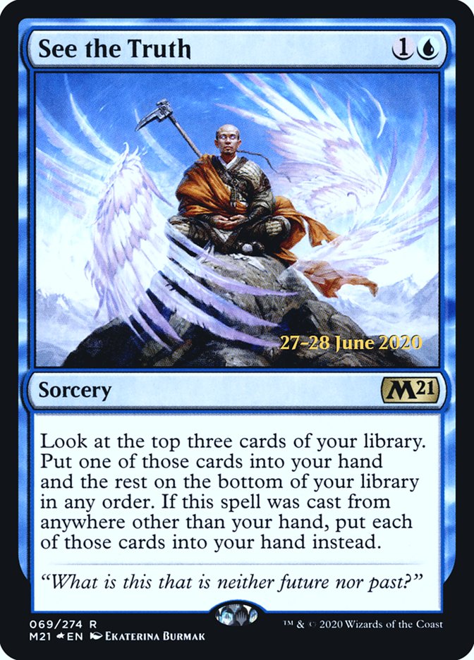 See the Truth  [Core Set 2021 Prerelease Promos] | Card Citadel