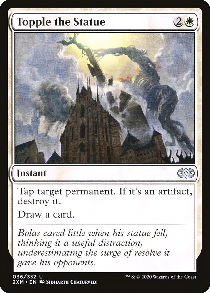 Topple the Statue [Double Masters] | Card Citadel