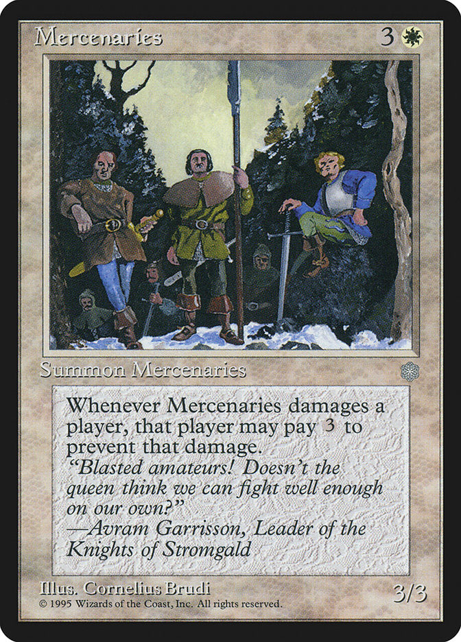 Mercenaries [Ice Age] | Card Citadel