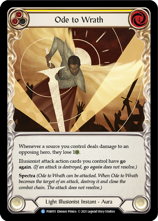 Ode to Wrath [PSM015] (Monarch Prism Blitz Deck) | Card Citadel