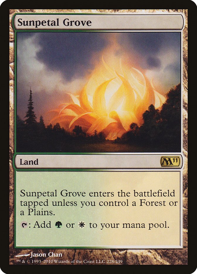 Sunpetal Grove [Magic 2011] | Card Citadel