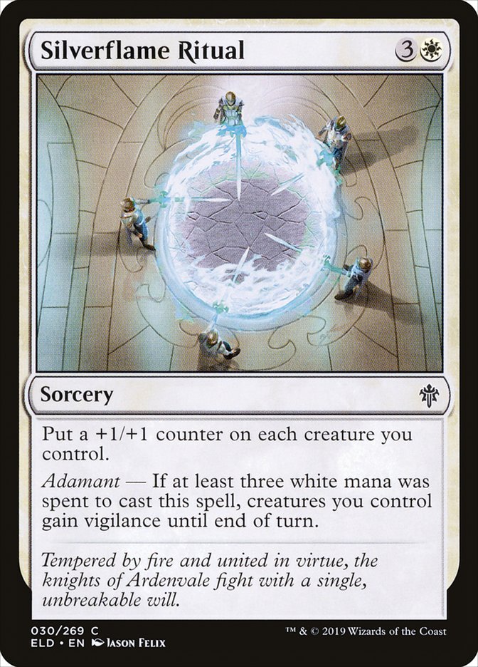 Silverflame Ritual [Throne of Eldraine] | Card Citadel