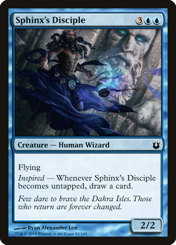 Sphinx's Disciple [Born of the Gods] | Card Citadel