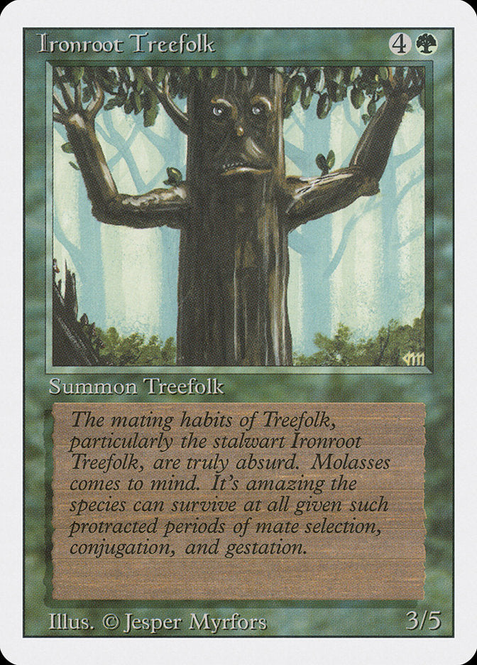 Ironroot Treefolk [Revised Edition] | Card Citadel