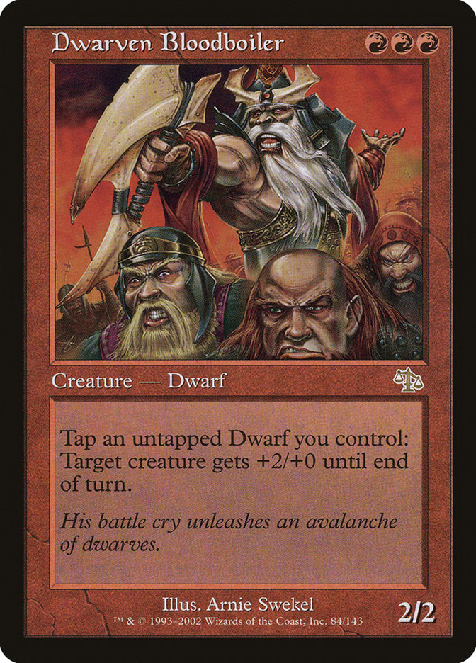 Dwarven Bloodboiler [Judgment] | Card Citadel