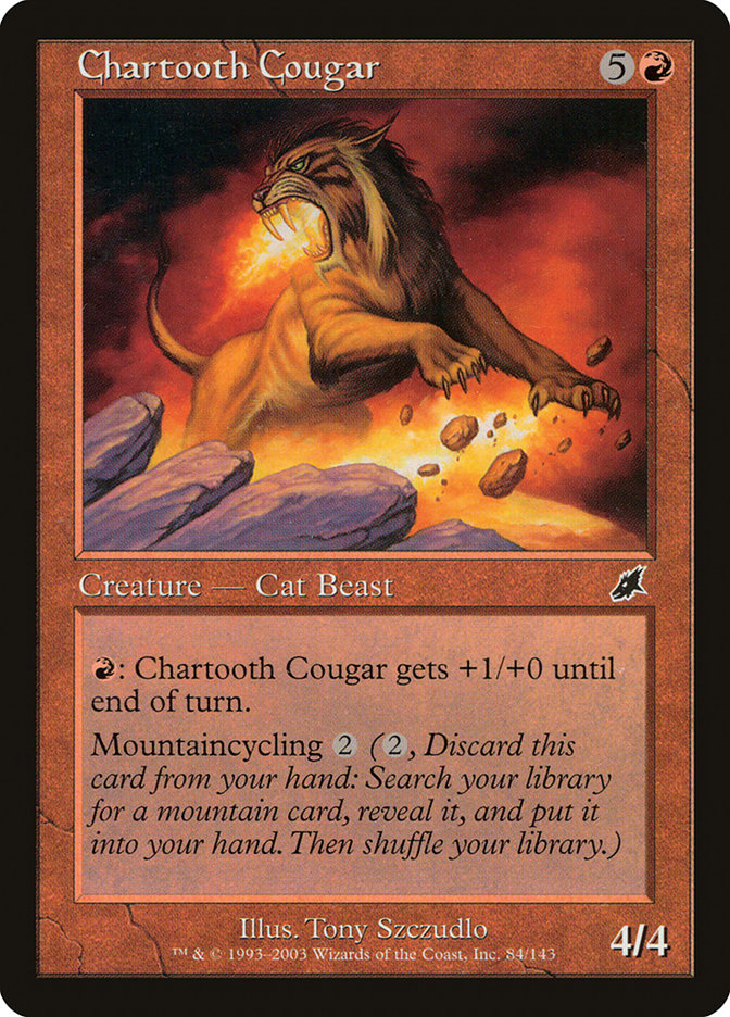 Chartooth Cougar [Scourge] | Card Citadel