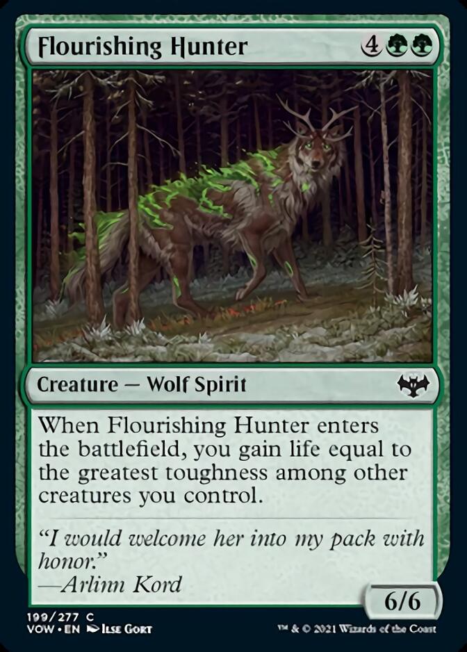 Flourishing Hunter [Innistrad: Crimson Vow] | Card Citadel