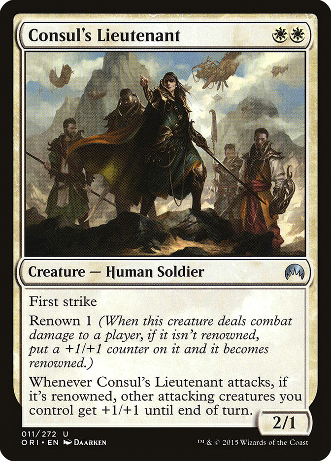 Consul's Lieutenant [Magic Origins] | Card Citadel