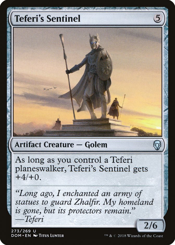 Teferi's Sentinel [Dominaria] | Card Citadel