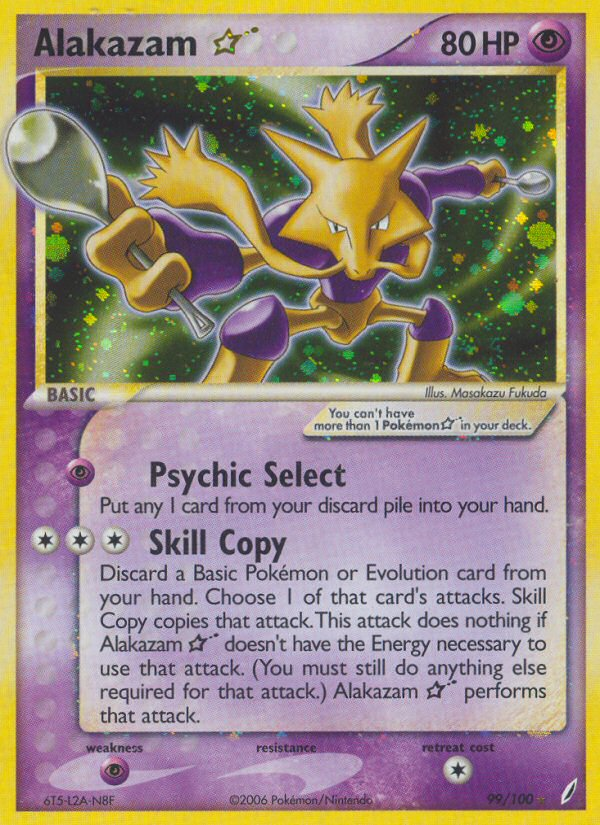 Alakazam Star (99/100) [EX: Crystal Guardians] | Card Citadel