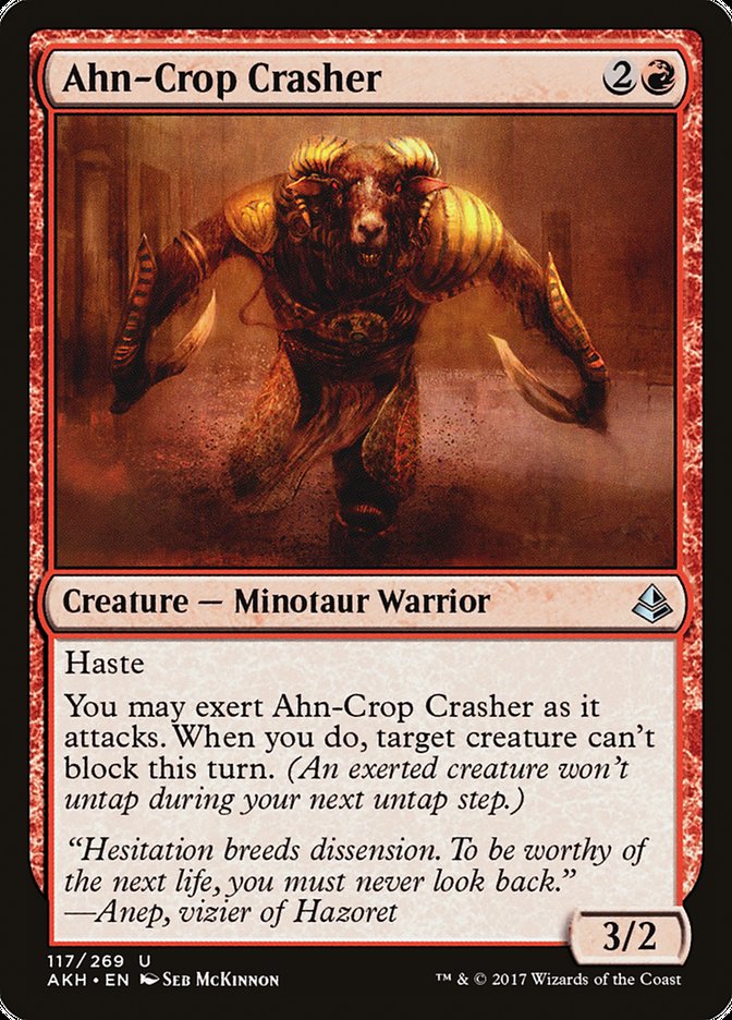 Ahn-Crop Crasher [Amonkhet] | Card Citadel