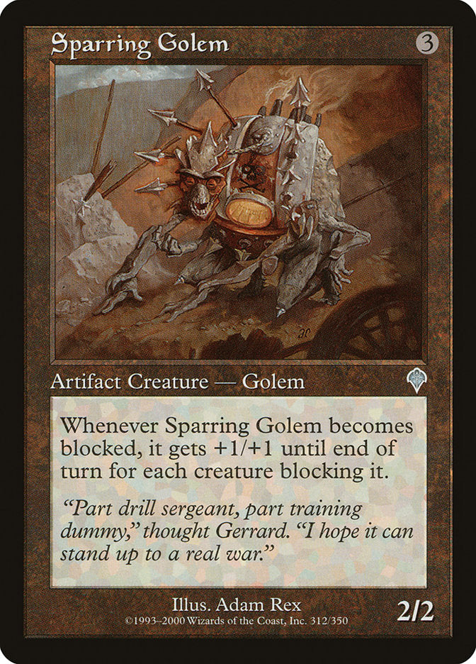 Sparring Golem [Invasion] | Card Citadel