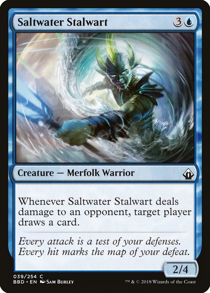 Saltwater Stalwart [Battlebond] | Card Citadel