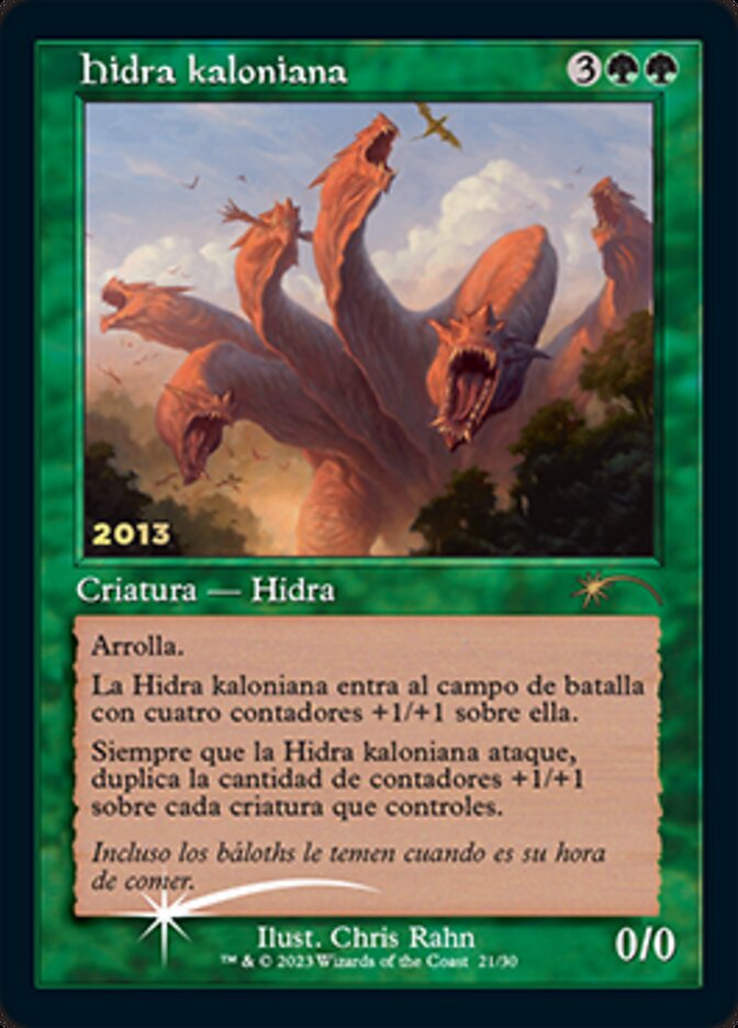 Hidra Kaloniana (Kalonian Hydra) [30th Anniversary Promos] | Card Citadel