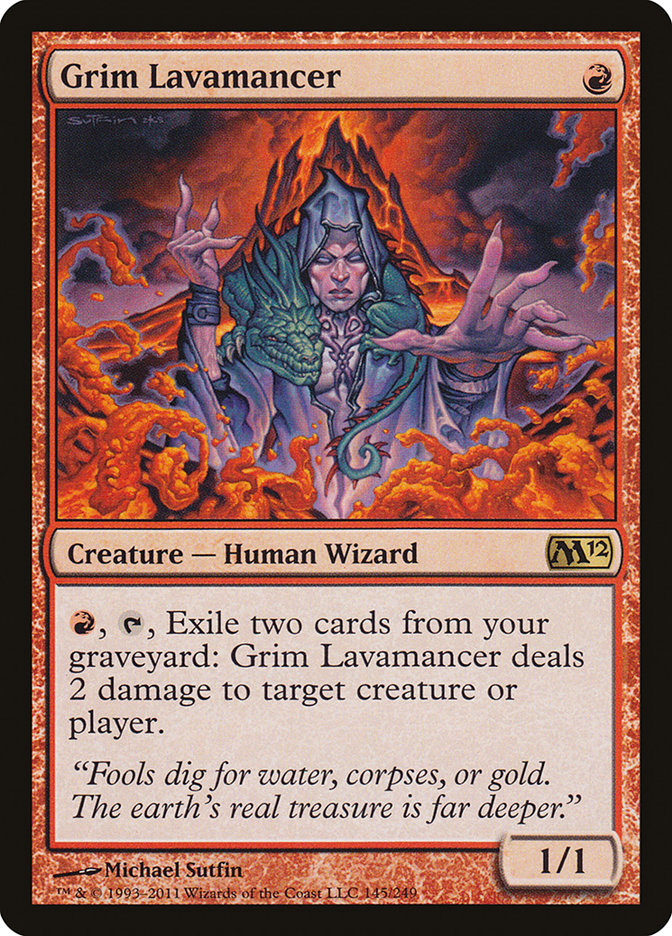 Grim Lavamancer [Magic 2012] | Card Citadel