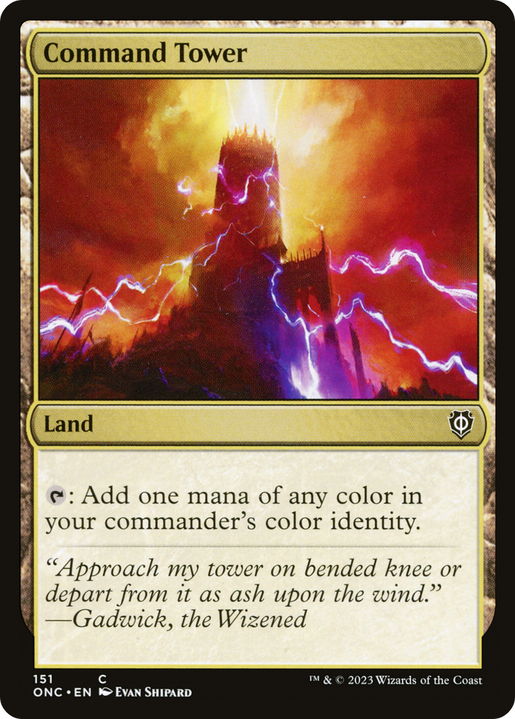 Command Tower [Phyrexia: All Will Be One Commander] | Card Citadel