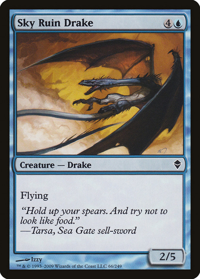 Sky Ruin Drake [Zendikar] | Card Citadel