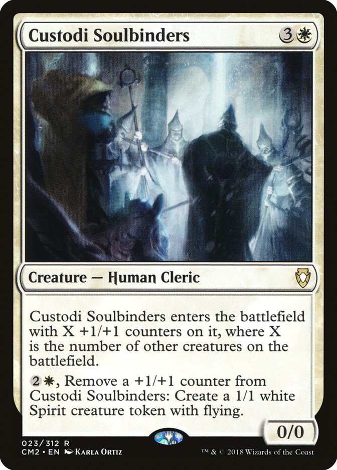 Custodi Soulbinders [Commander Anthology Volume II] | Card Citadel