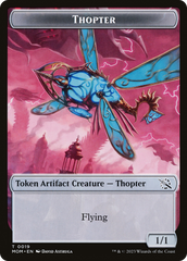 Thopter // Spirit (14) Double-Sided Token [March of the Machine Tokens] | Card Citadel