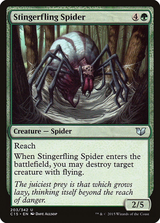 Stingerfling Spider [Commander 2015] | Card Citadel