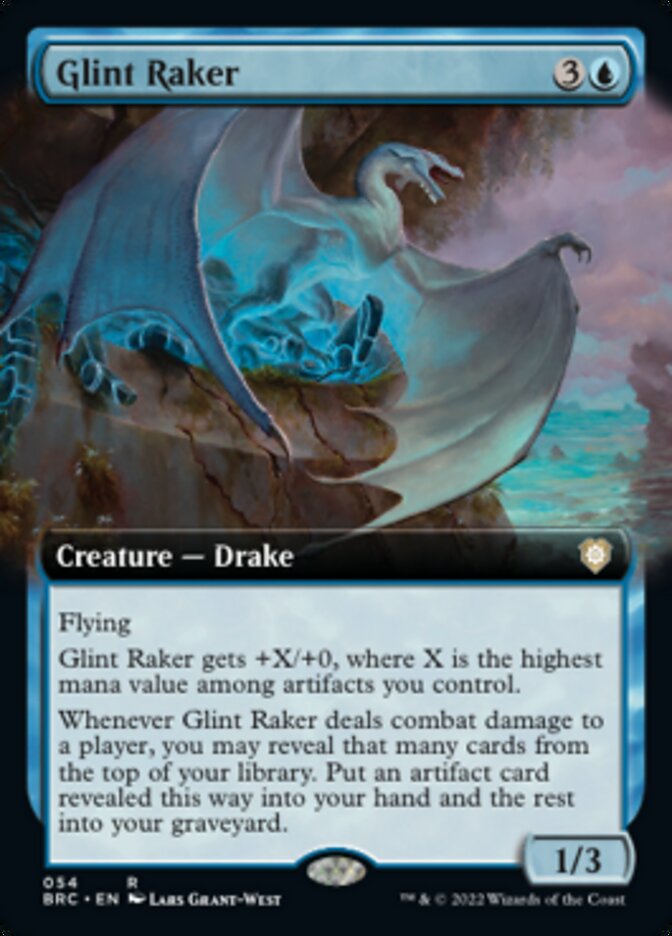 Glint Raker (Extended Art) [The Brothers' War Commander] | Card Citadel