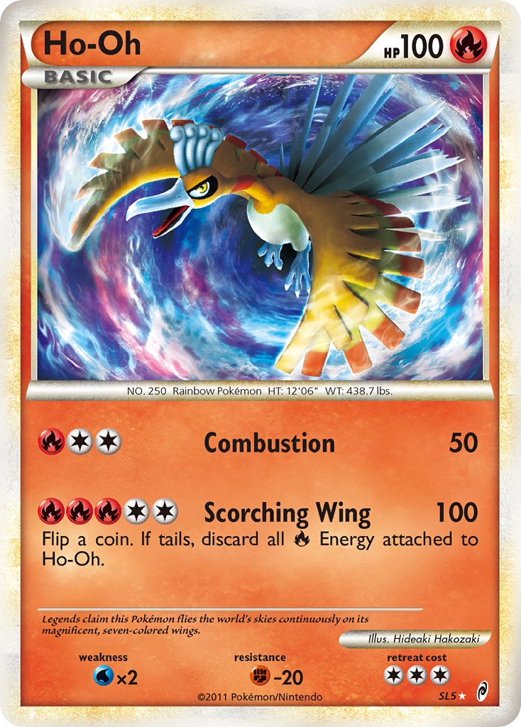 Ho-Oh (SL5) [HeartGold & SoulSilver: Call of Legends] | Card Citadel