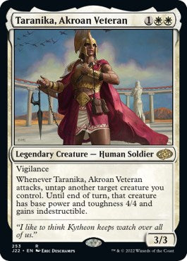 Taranika, Akroan Veteran [Jumpstart 2022] | Card Citadel