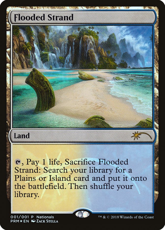 Flooded Strand [Nationals Promos] | Card Citadel