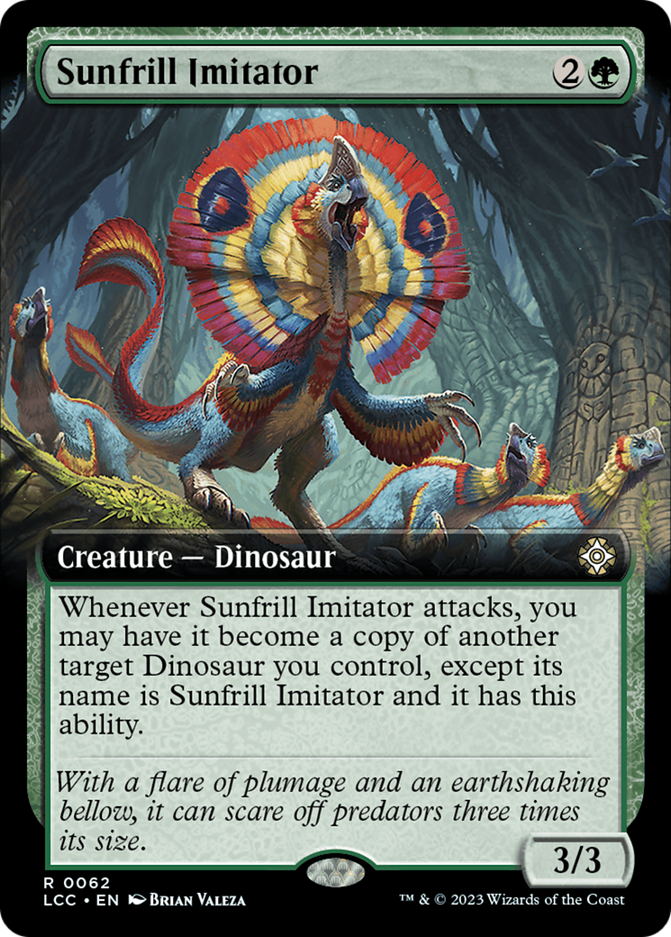 Sunfrill Imitator (Extended Art) [The Lost Caverns of Ixalan Commander] | Card Citadel