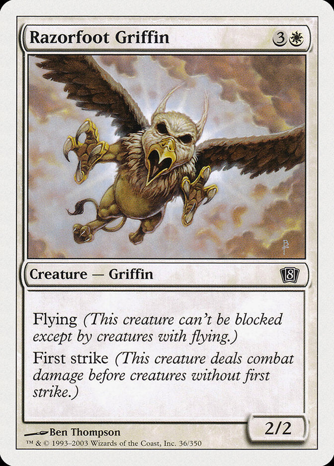 Razorfoot Griffin [Eighth Edition] | Card Citadel