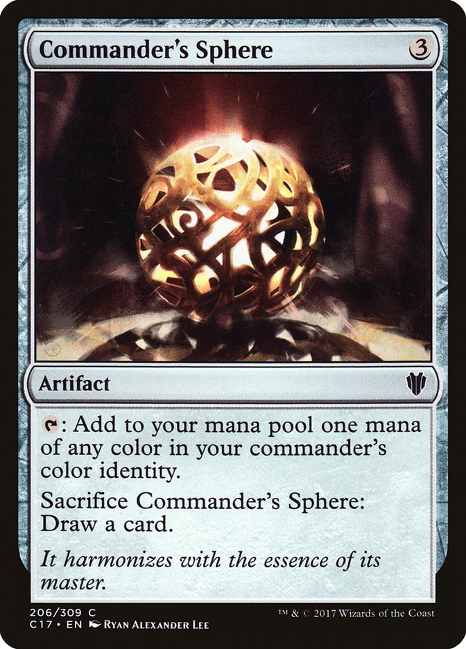 Commander's Sphere [Commander 2017] | Card Citadel