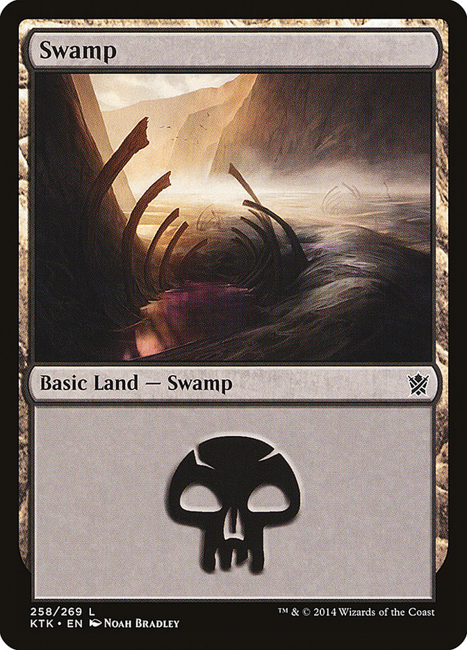 Swamp (258) [Khans of Tarkir] | Card Citadel