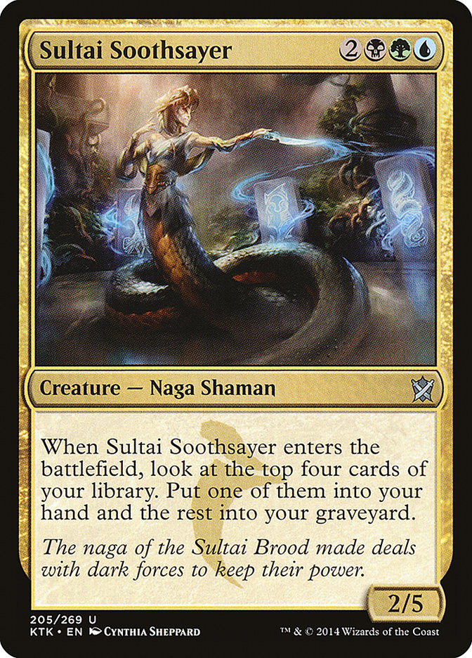 Sultai Soothsayer [Khans of Tarkir] | Card Citadel