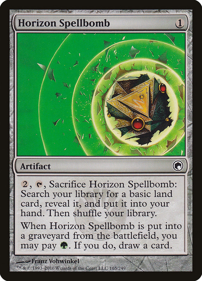 Horizon Spellbomb [Scars of Mirrodin] | Card Citadel