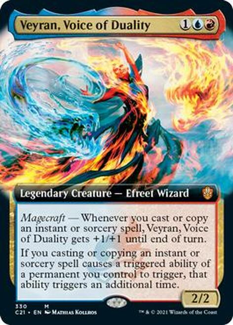 Veyran, Voice of Duality (Extended) [Commander 2021] | Card Citadel