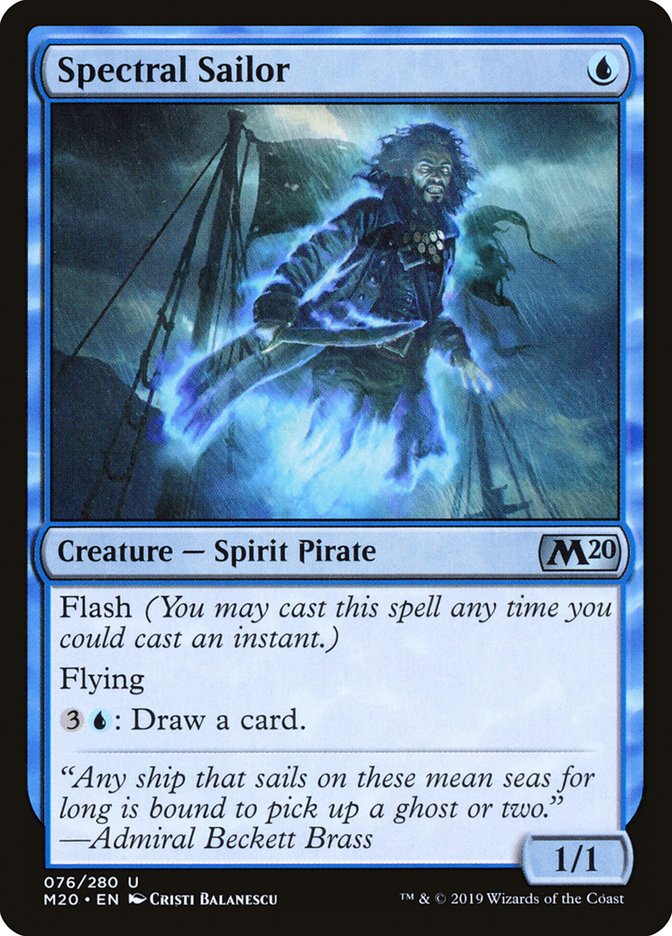 Spectral Sailor [Core Set 2020] | Card Citadel