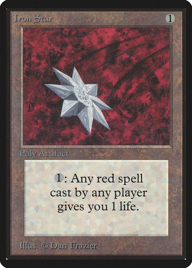 Iron Star [Limited Edition Beta] | Card Citadel