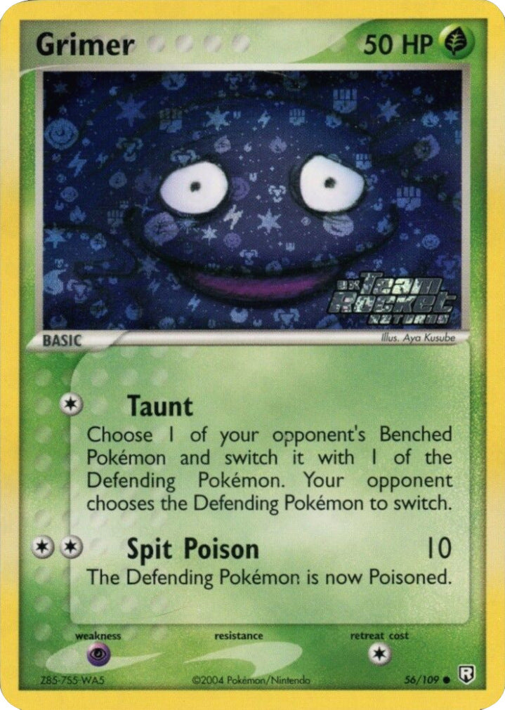 Grimer (56/109) (Stamped) [EX: Team Rocket Returns] | Card Citadel