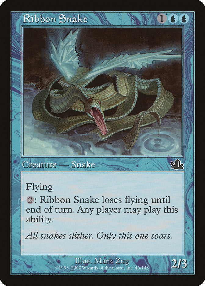 Ribbon Snake [Prophecy] | Card Citadel