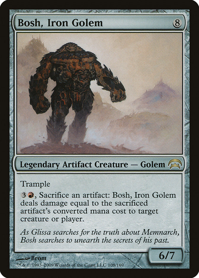 Bosh, Iron Golem [Planechase] | Card Citadel