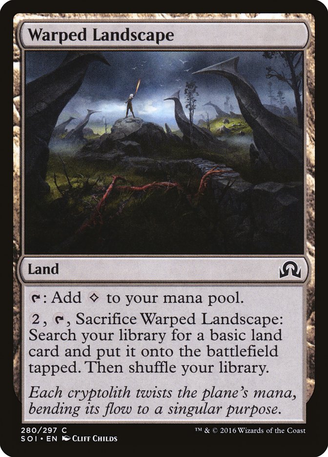 Warped Landscape [Shadows over Innistrad] | Card Citadel