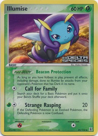 Illumise (45/113) (Stamped) [EX: Delta Species] | Card Citadel