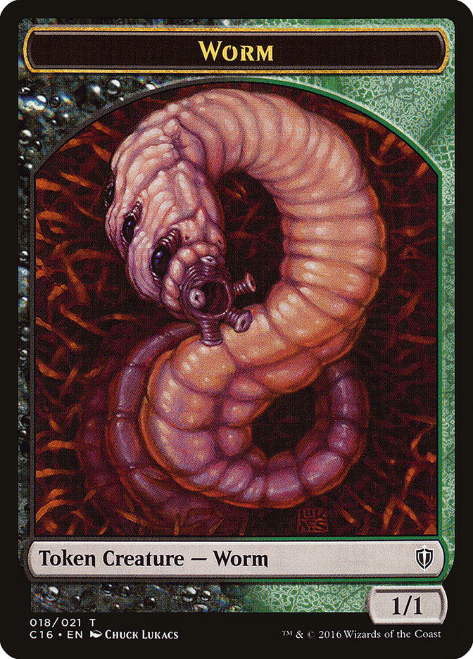Worm [Commander 2016 Tokens] | Card Citadel