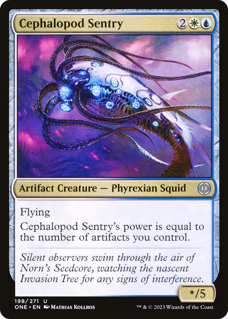 Cephalopod Sentry [Phyrexia: All Will Be One] | Card Citadel